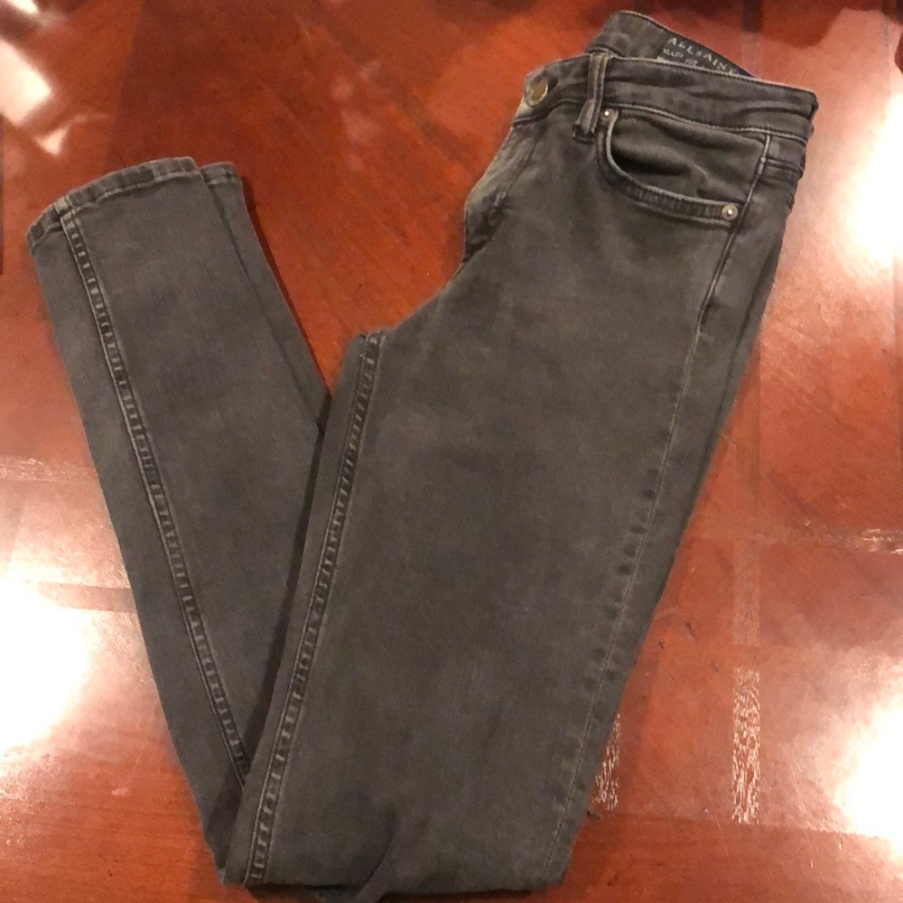 All saints mast fit denim